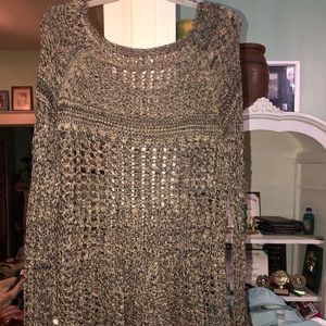 Free People crochet top